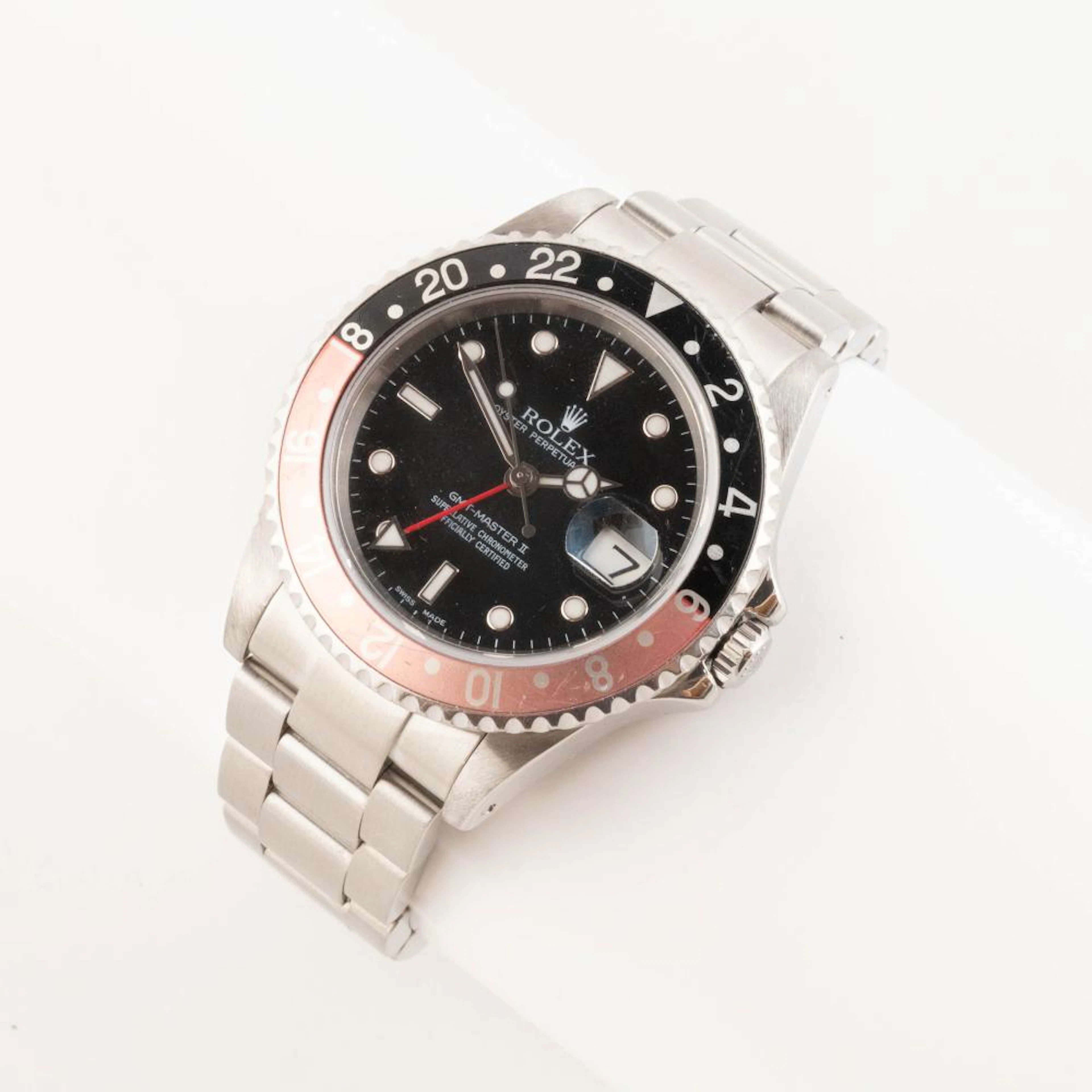 Men's Rolex Oyster Perpetual Date 'Coke' GMT-Master II Wristwatch