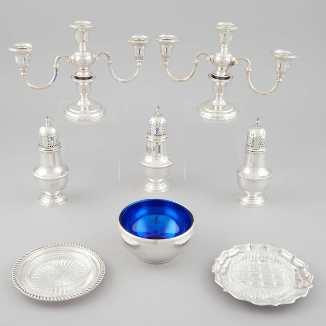 Group of Canadian Silver, Henry Birks & Sons, Montreal, Que., 20th century