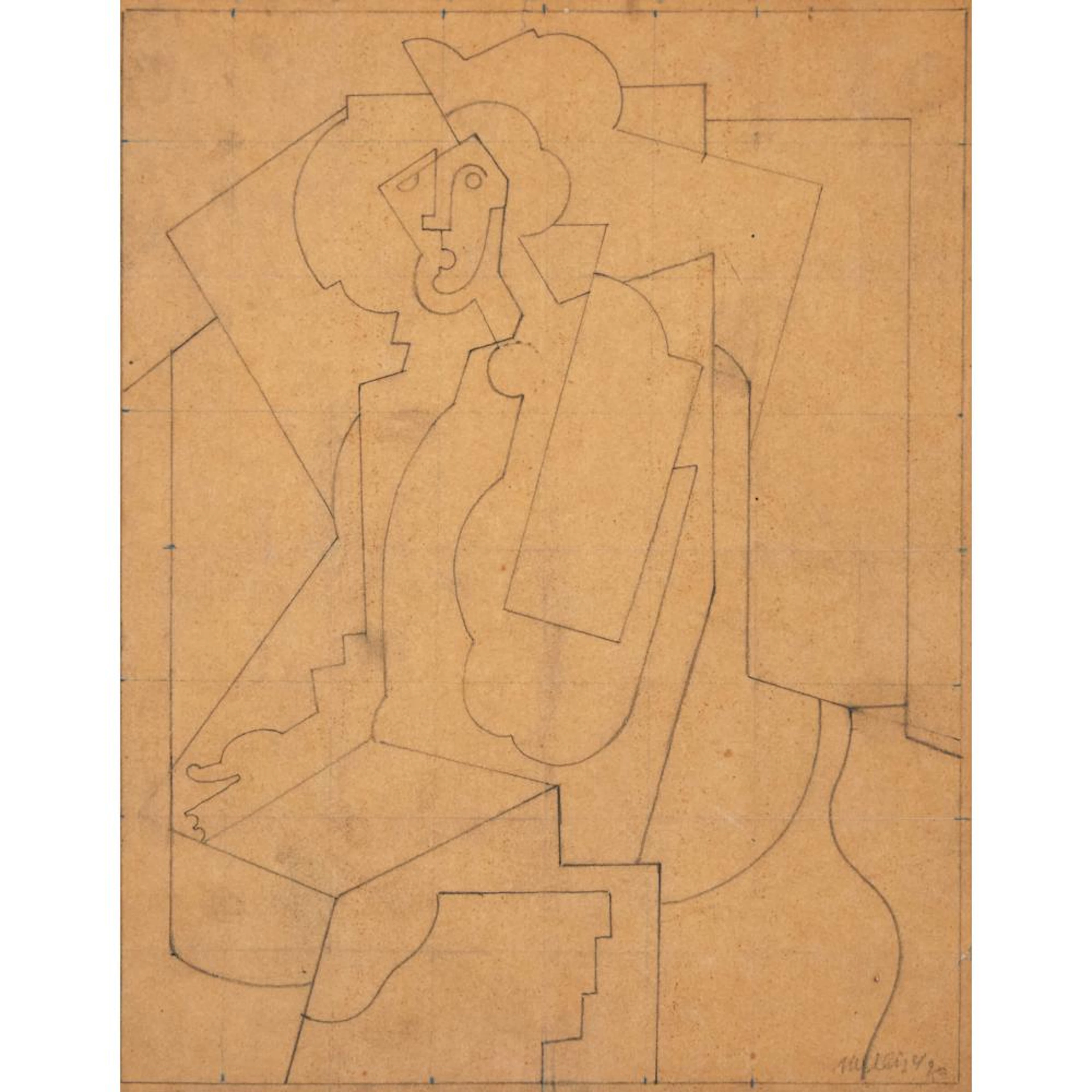 Albert Gleizes (1881-1953), WOMAN AND STILL LIFE, 1920