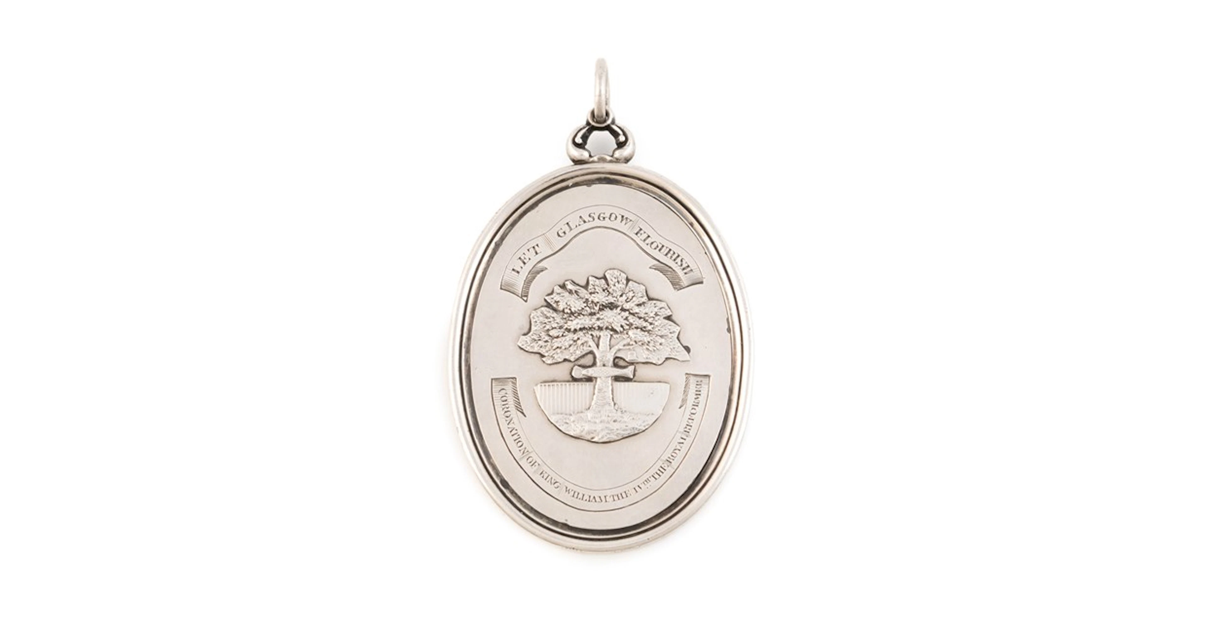A William IV Scottish silver coronation medallion