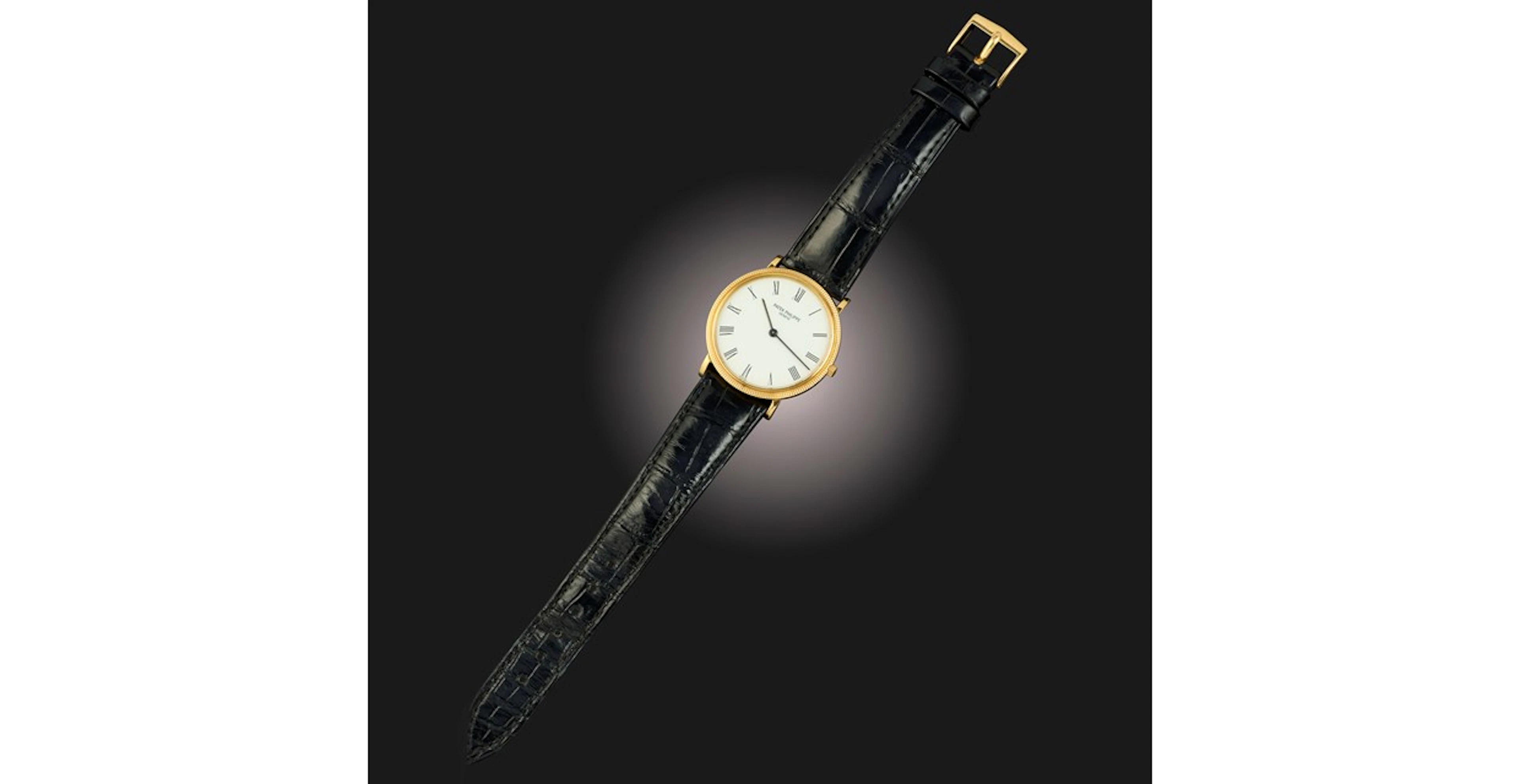 Patek Philippe, a gentleman's gold 'Calatrava' wristwatch