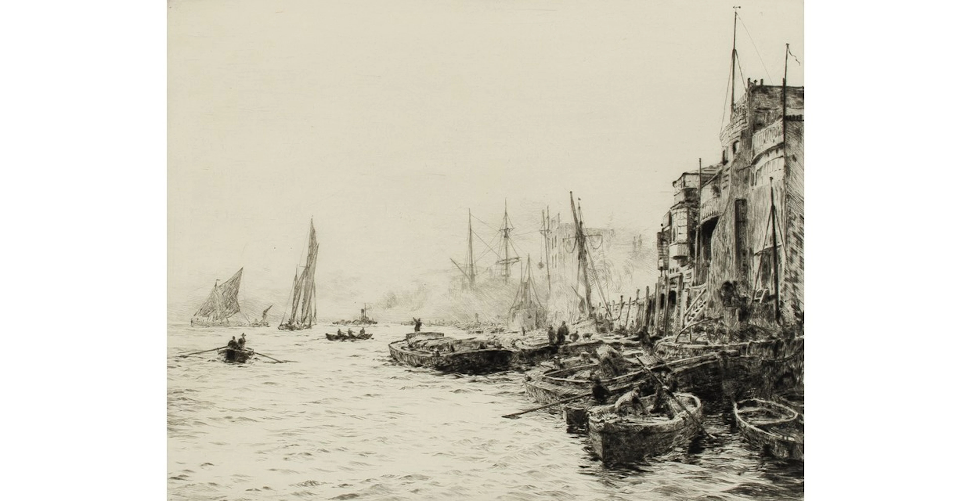 William Lionel Wyllie RA, RI, RE (1851-1931)