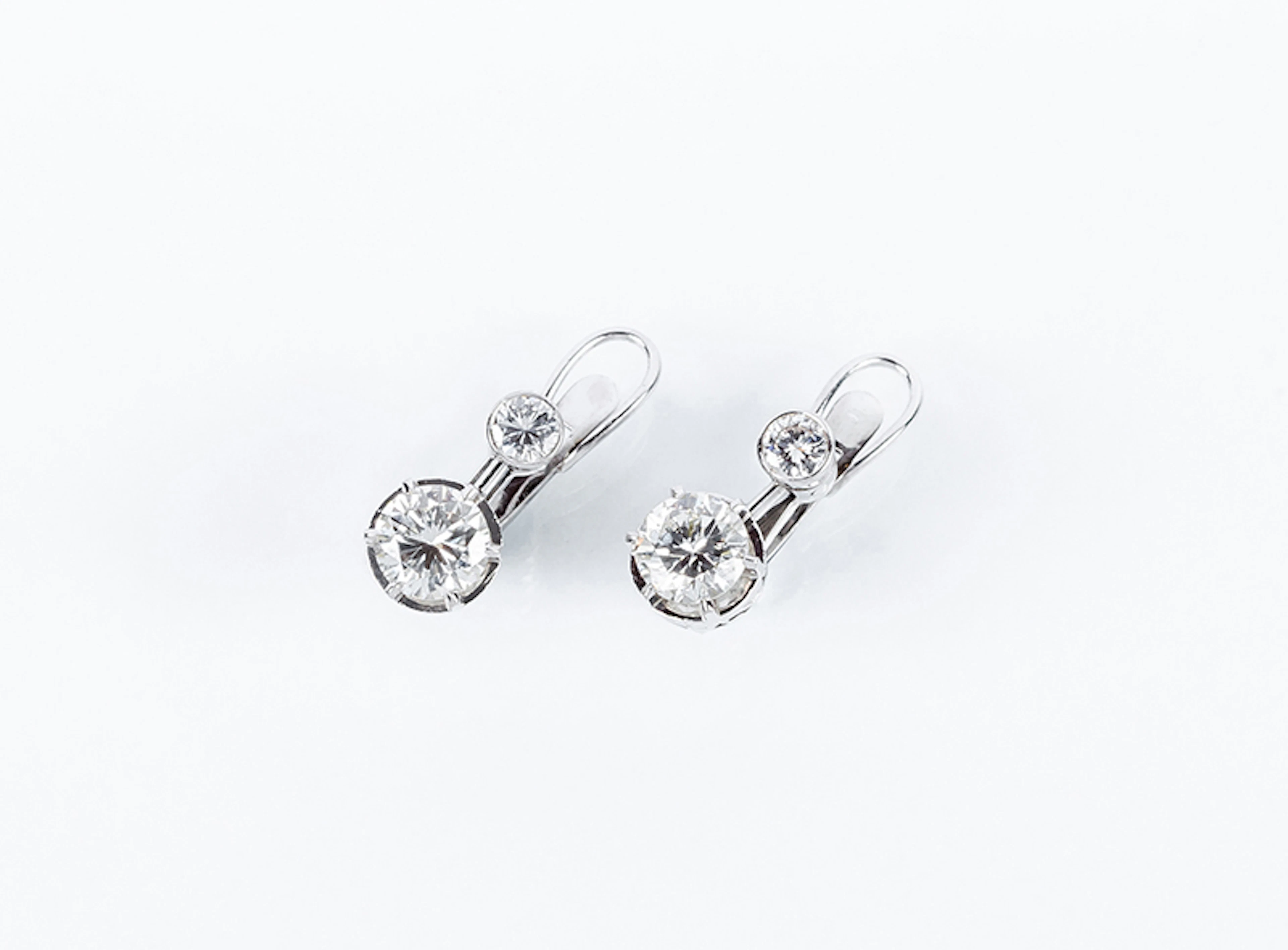 Bonitos pendientes vintage de alta joyería
