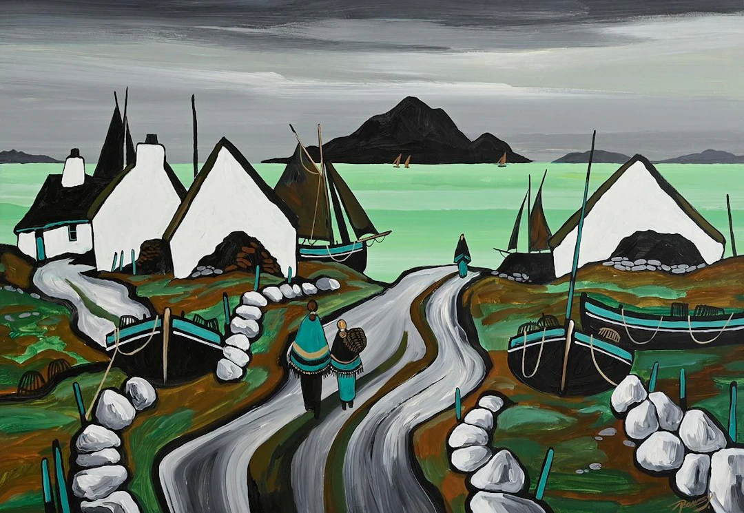 J.P. Rooney (b.1950) The Dark Island
