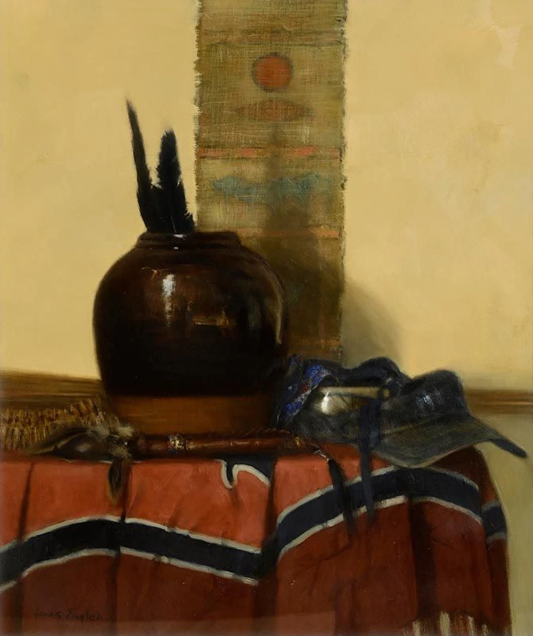 James English (b.1946) Memories of the Cree (2004)