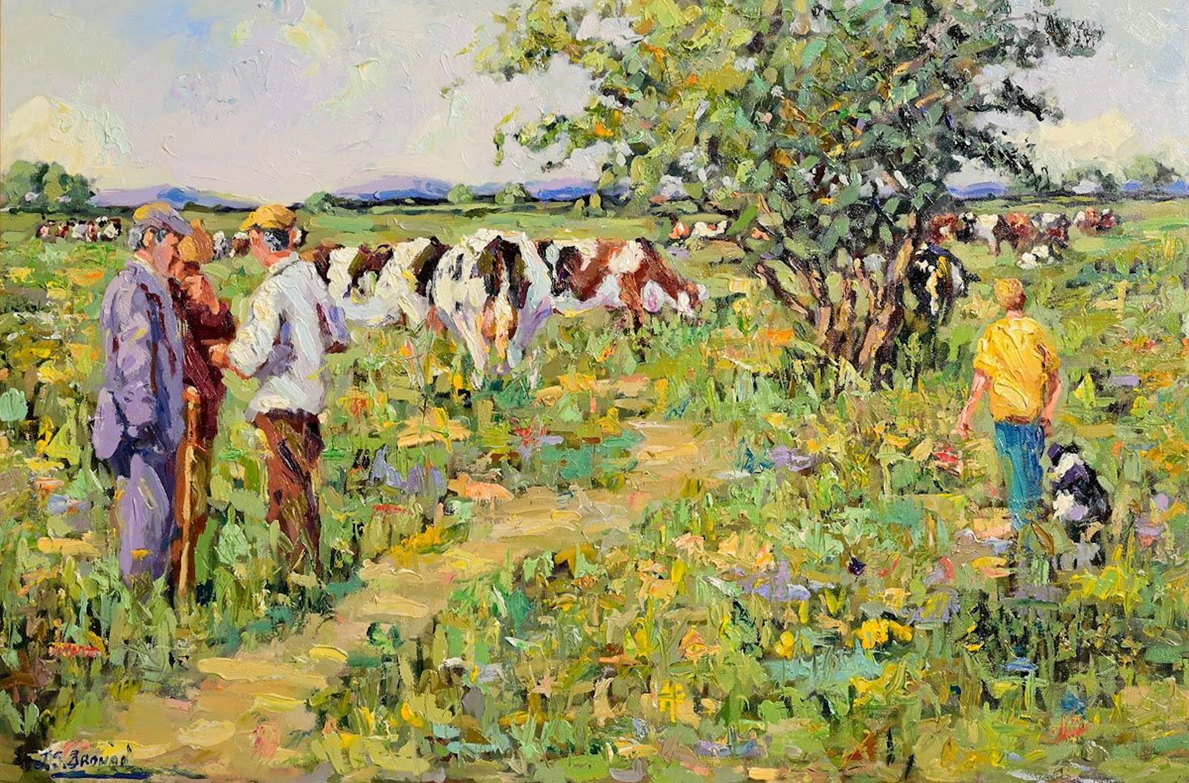 James S. Brohan (b.1952) Summer Pasture