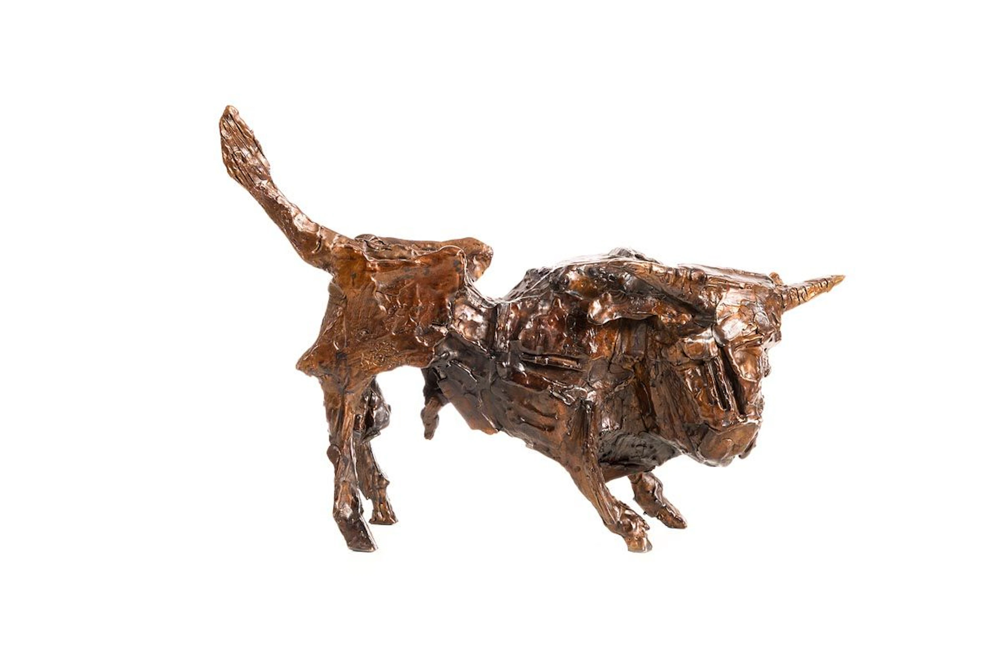 John Behan (b.1938) Canal Bull (2025)