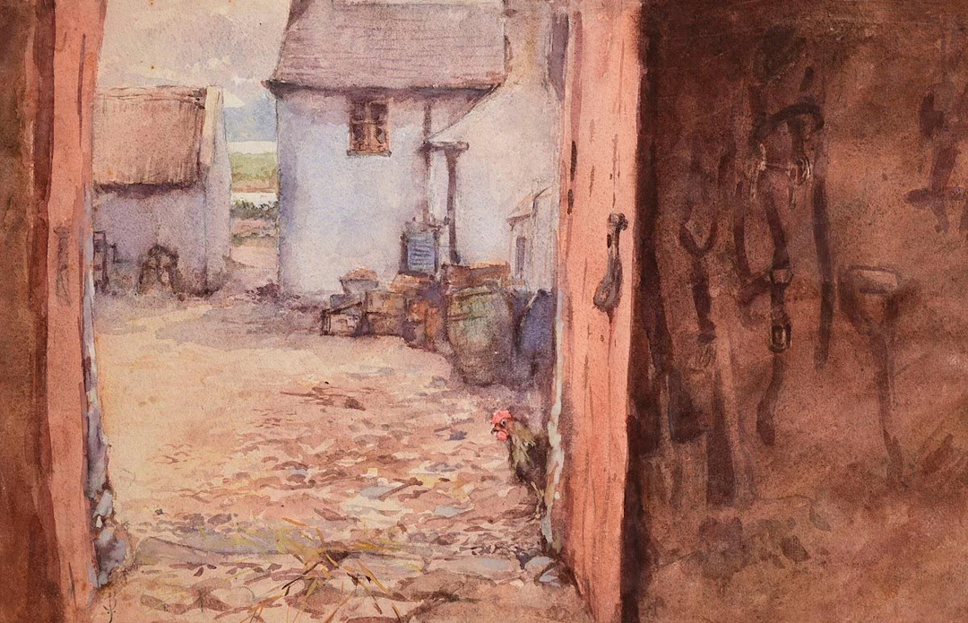 Jack Butler Yeats (1871-1957) At Greystones, Ireland (c.1910)