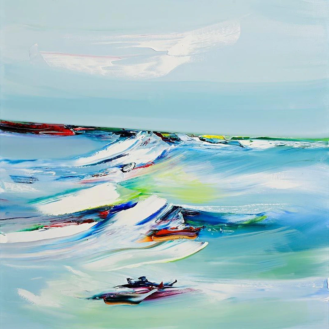 Majella O'Neill Collins (b.1964) Sherkin Seas, North of Studio (2025)