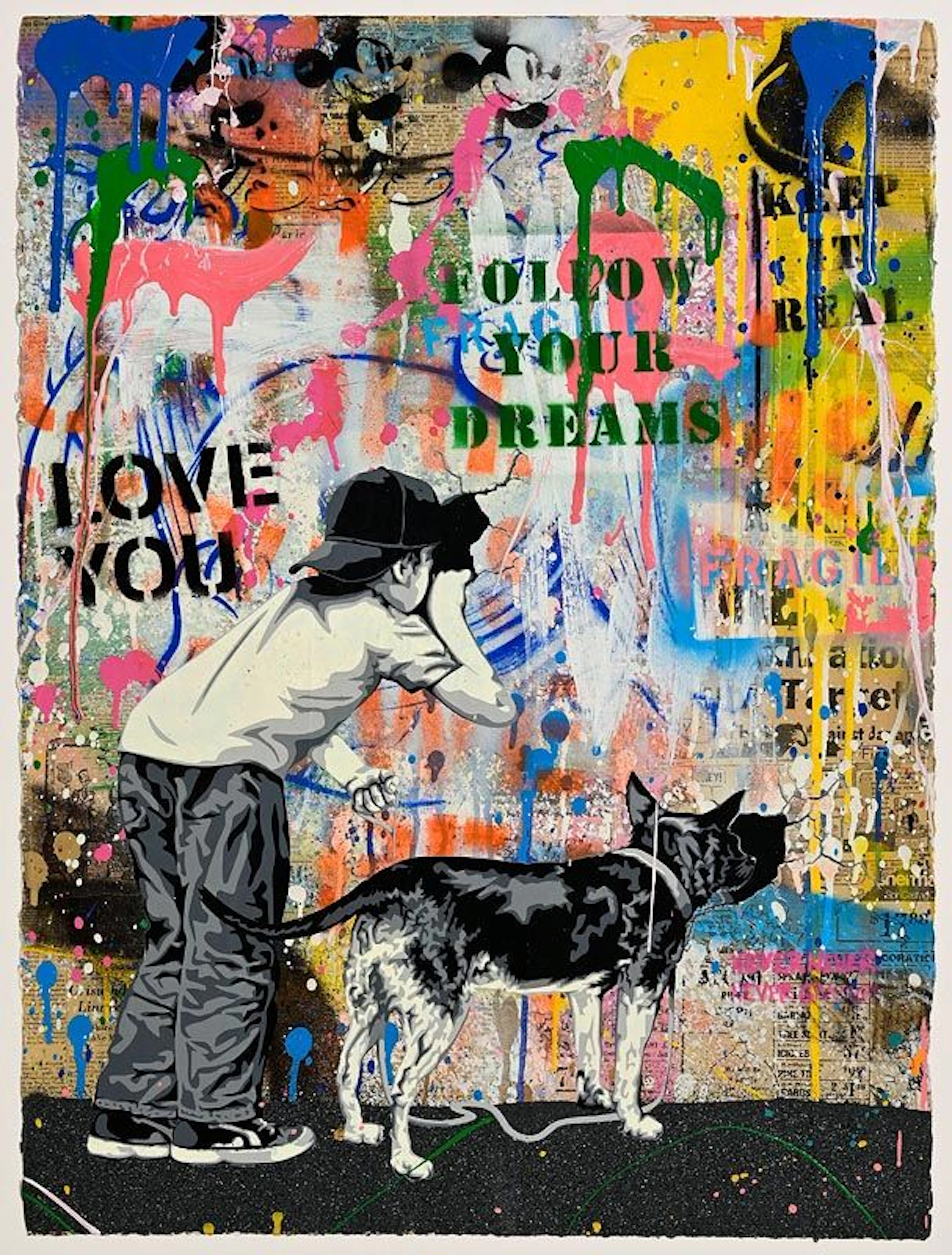 Mr. Brainwash (b.1966) Peek A Boo (2018)