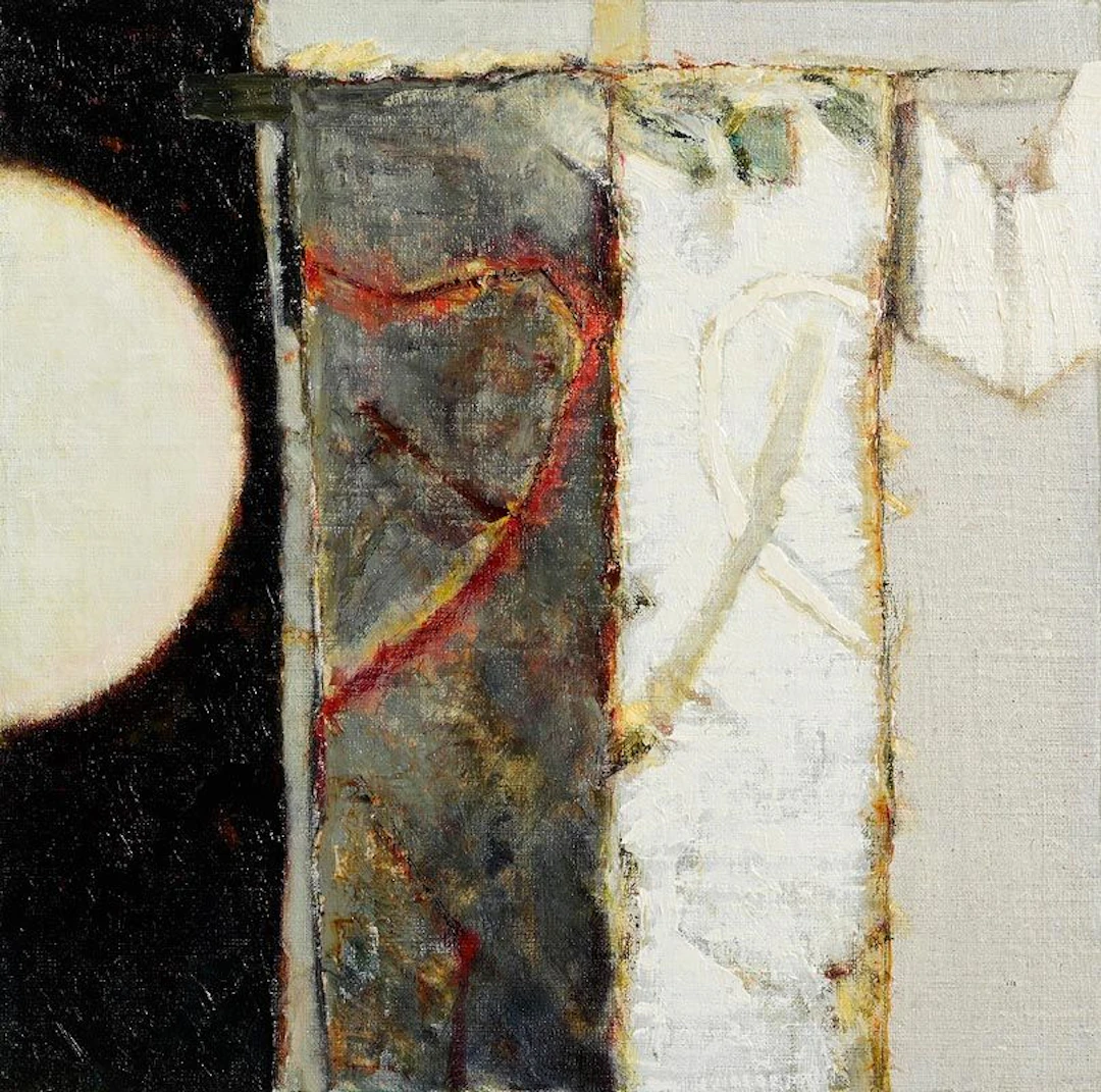 John Shinnors (b.1950) Jessie's Hearted Scarecrow and Moon