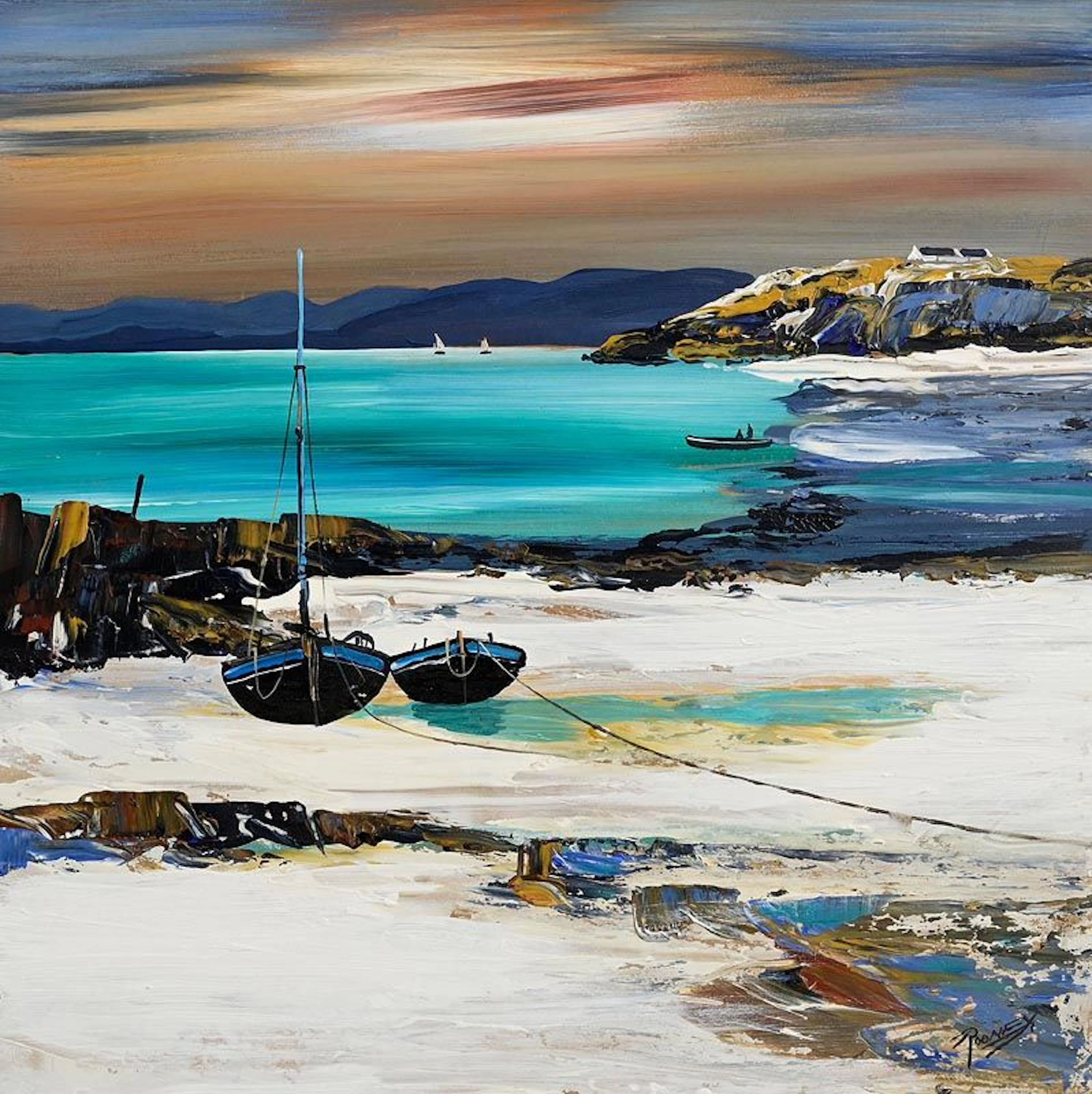 J.P. Rooney (b.1950) Shore of Memories