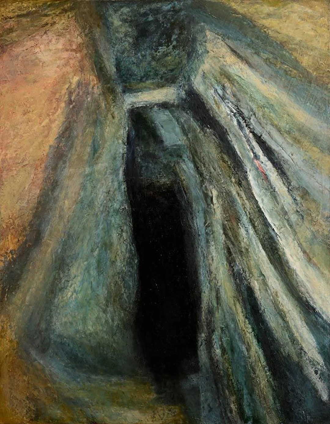 Gwen O'Dowd (b.1957) Hole in the Earth, Downpatrick Head, Mayo (1996)