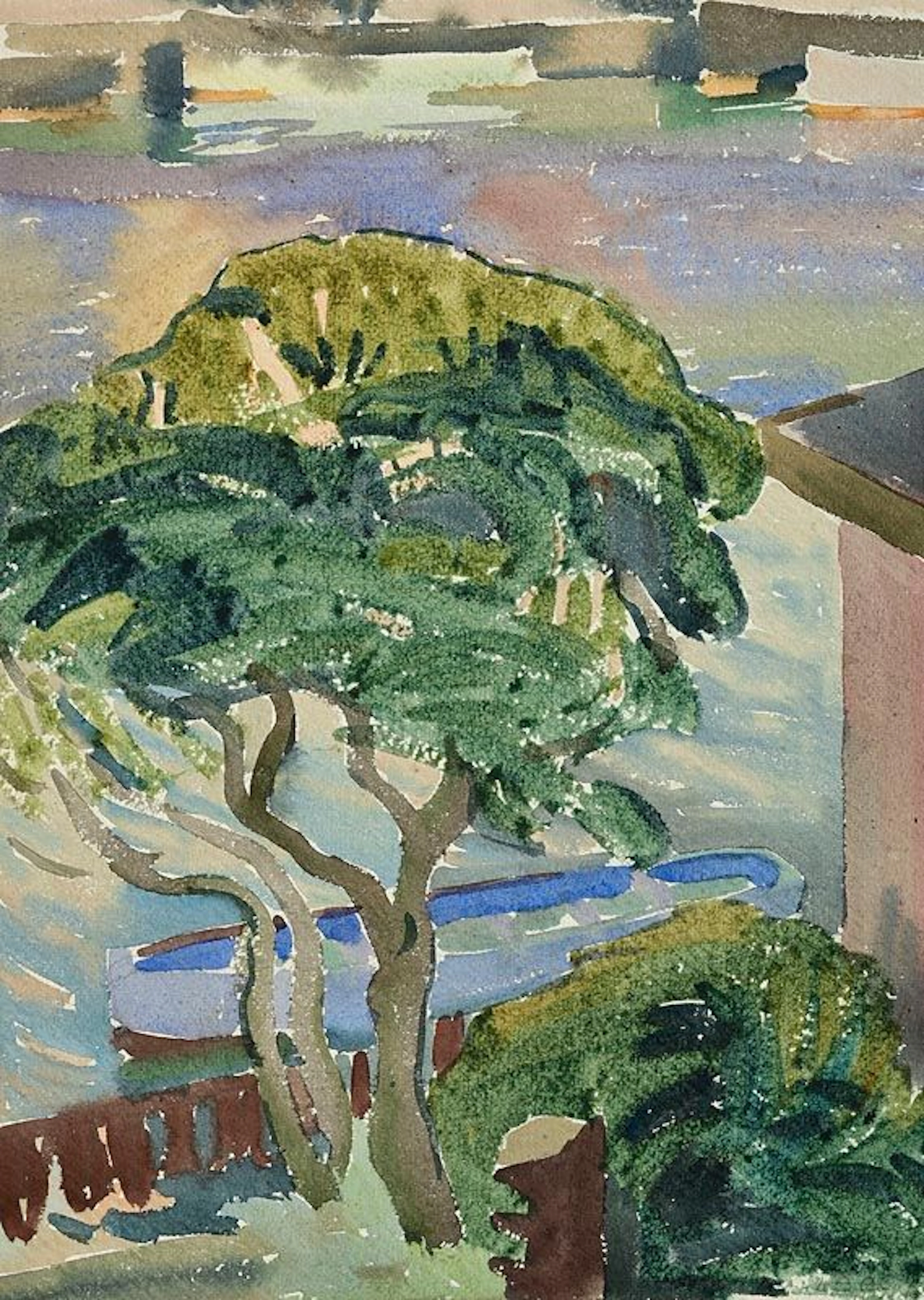 William John Leech (1881-1968) At Looe, Cornwall