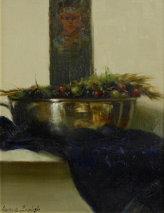 James English (b.1946) Blackcurrant and Wheat (2004)