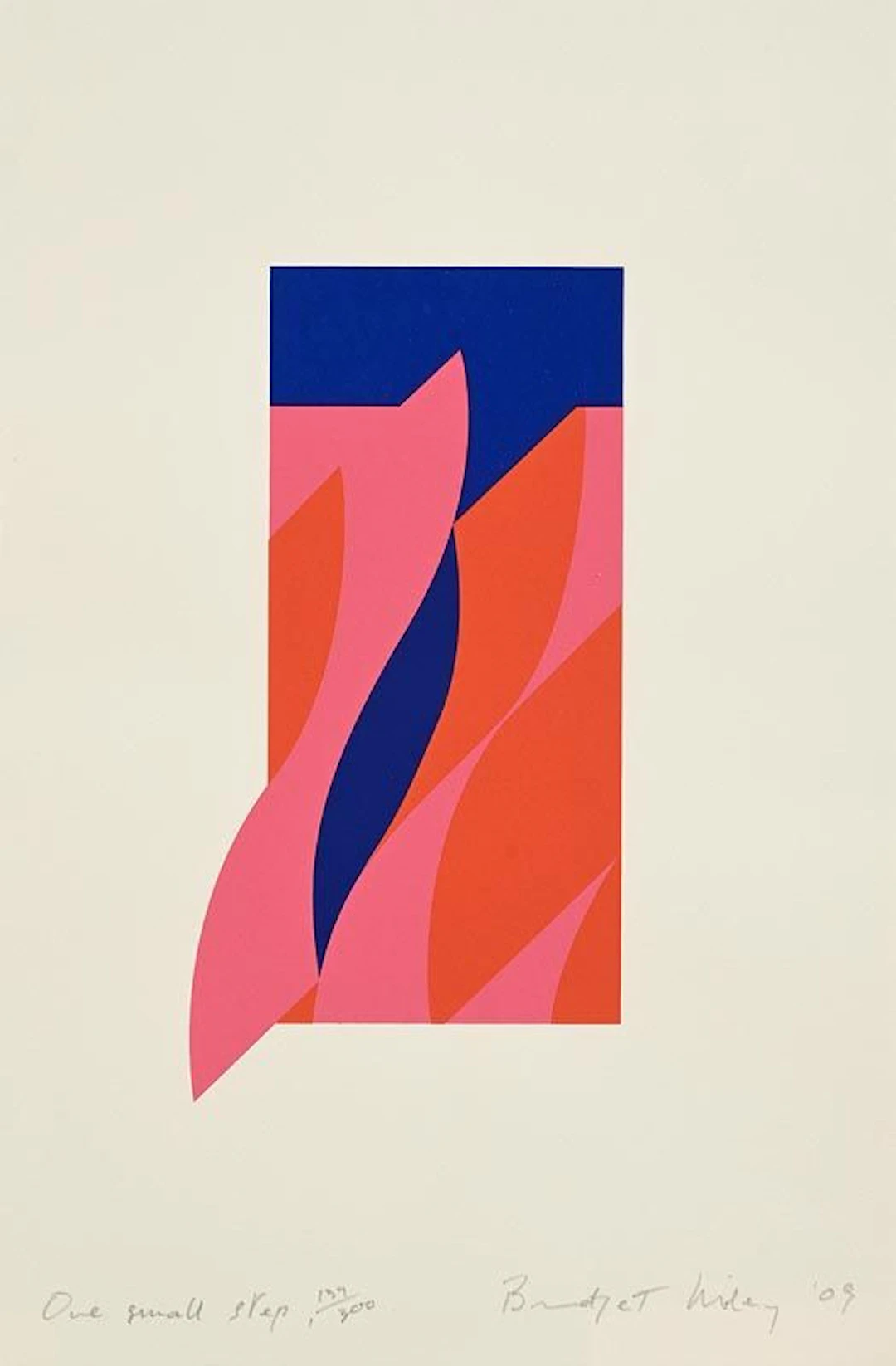 Bridget Riley (b.1931) British One Small Step (2009)