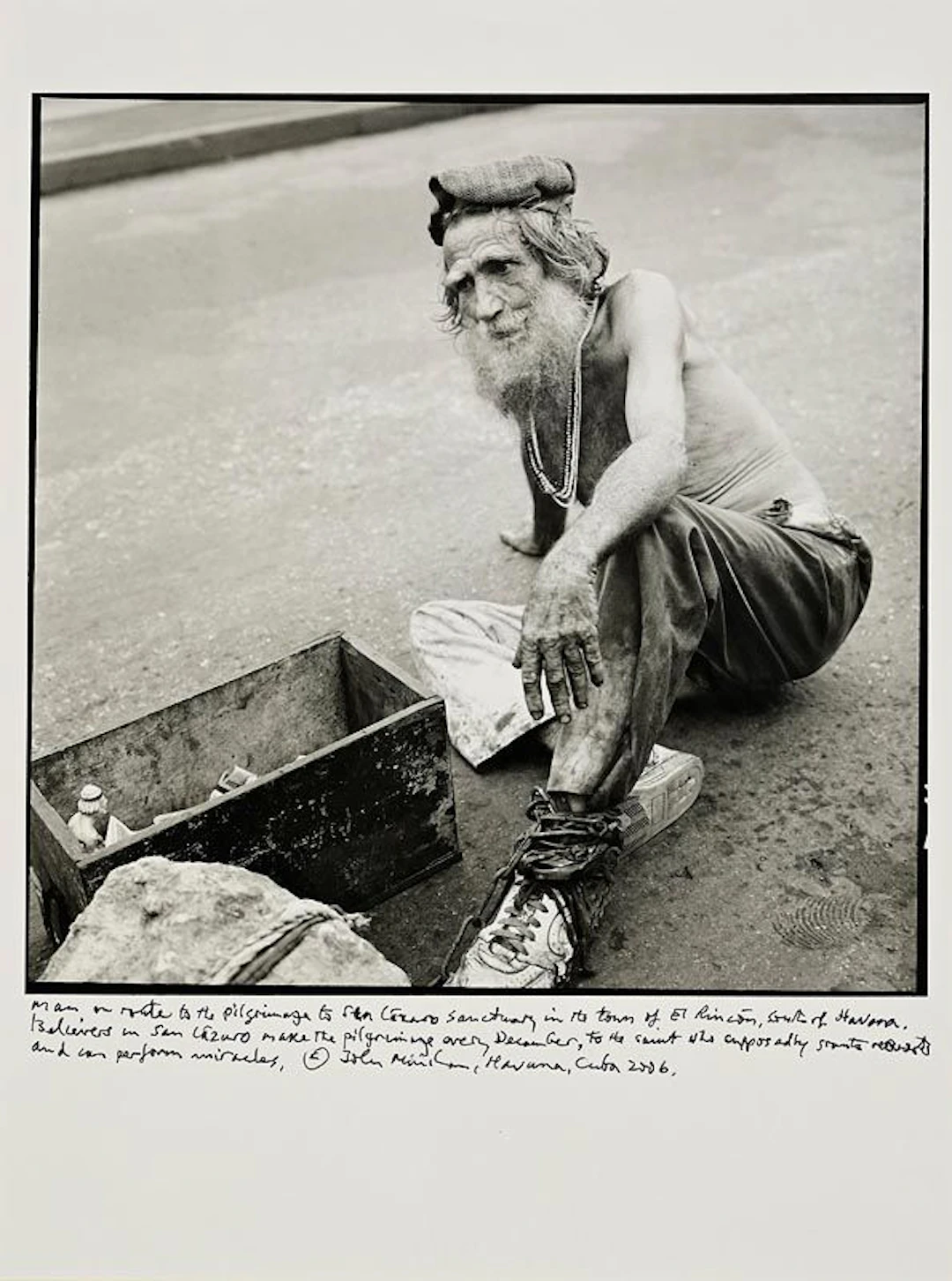 John Minihan (b.1946) Old Man, Havana, Cuba (2006)
