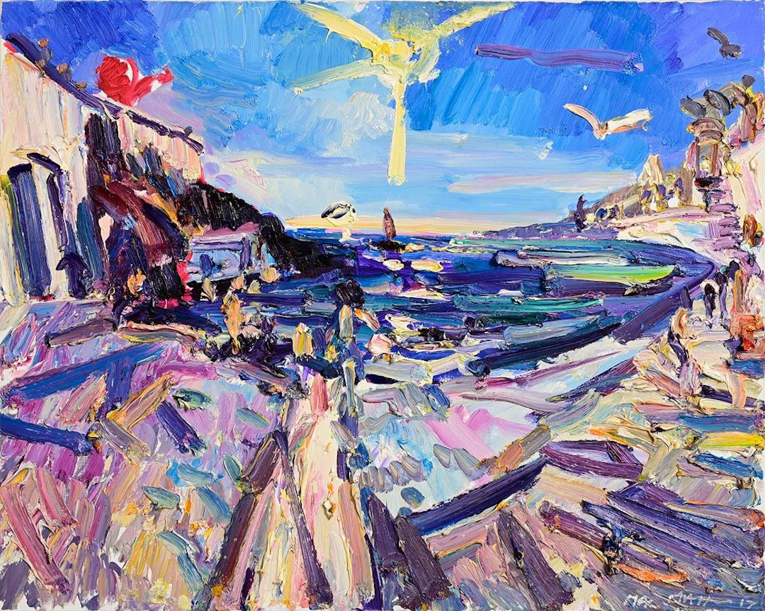 Brian MacMahon (b.1955) Cte d'Azur (2017)