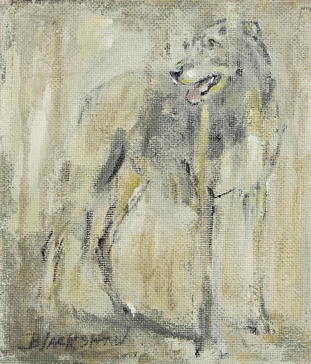 Basil Blackshaw (1932-2016) Petticrew's Greyhound