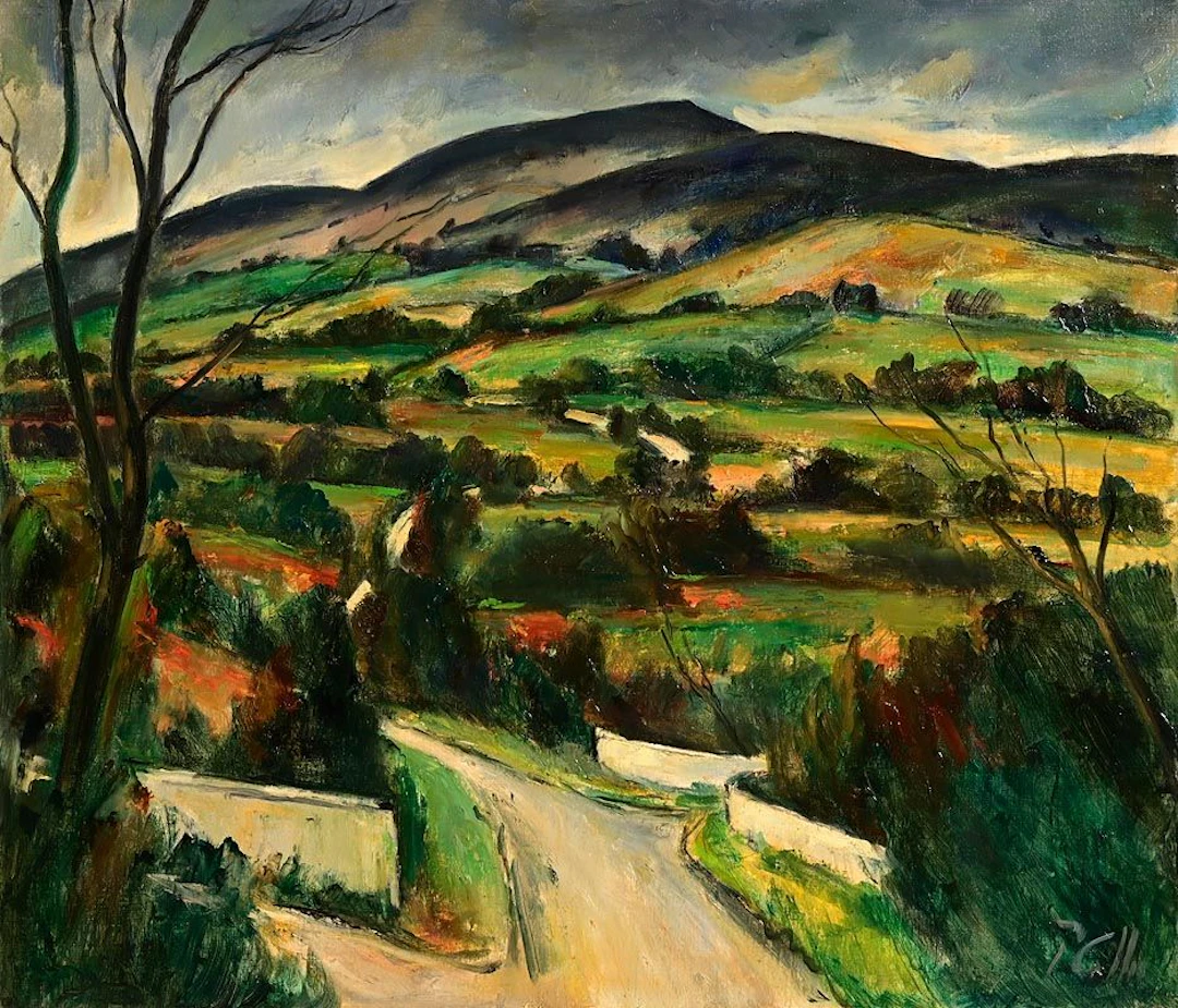 Peter Collis (1929-2012) Towards Laragh, Co Wicklow