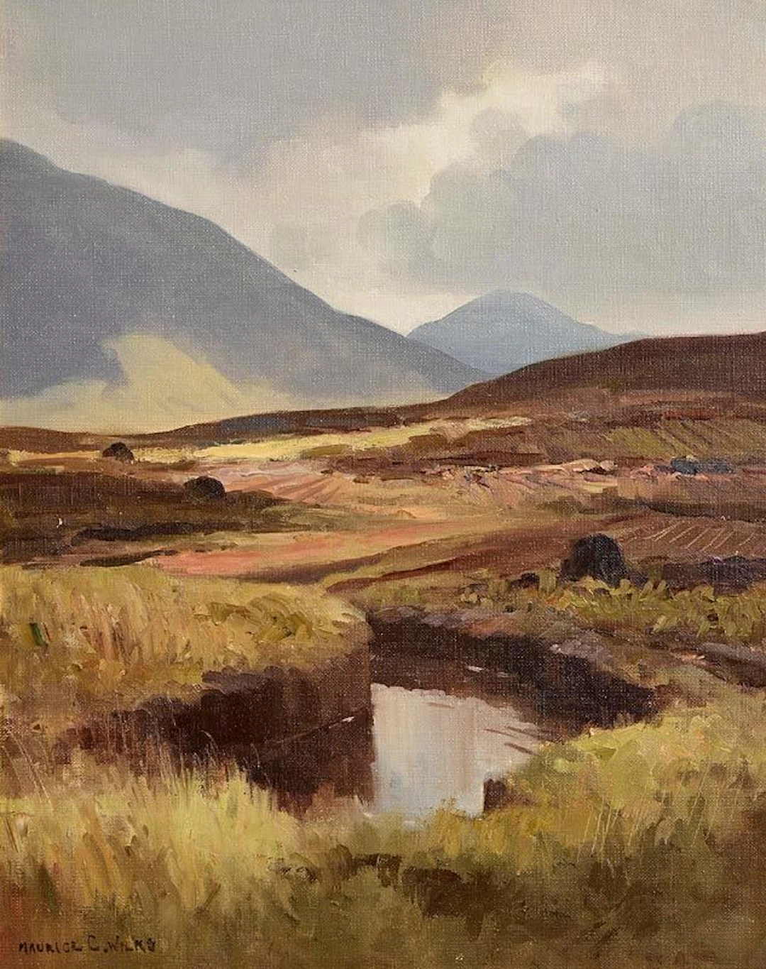 Maurice Canning Wilks (1911-1984) Western Bogland, Co. Galway
