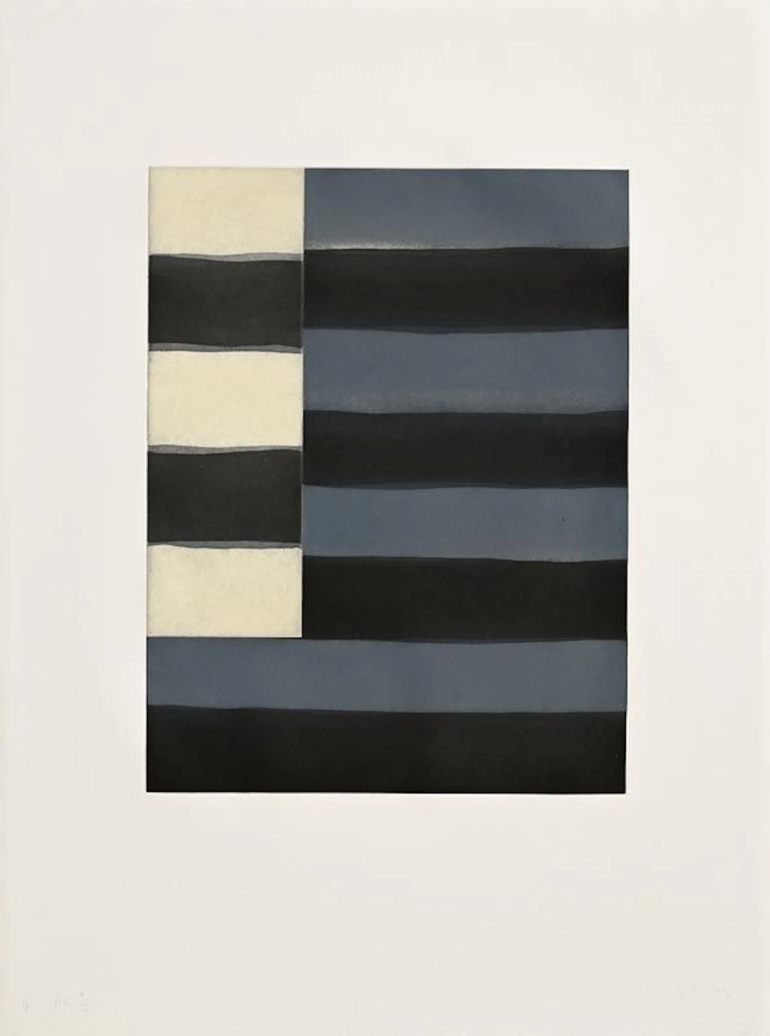 Sean Scully (b.1945) Enter Six #4 (1998)