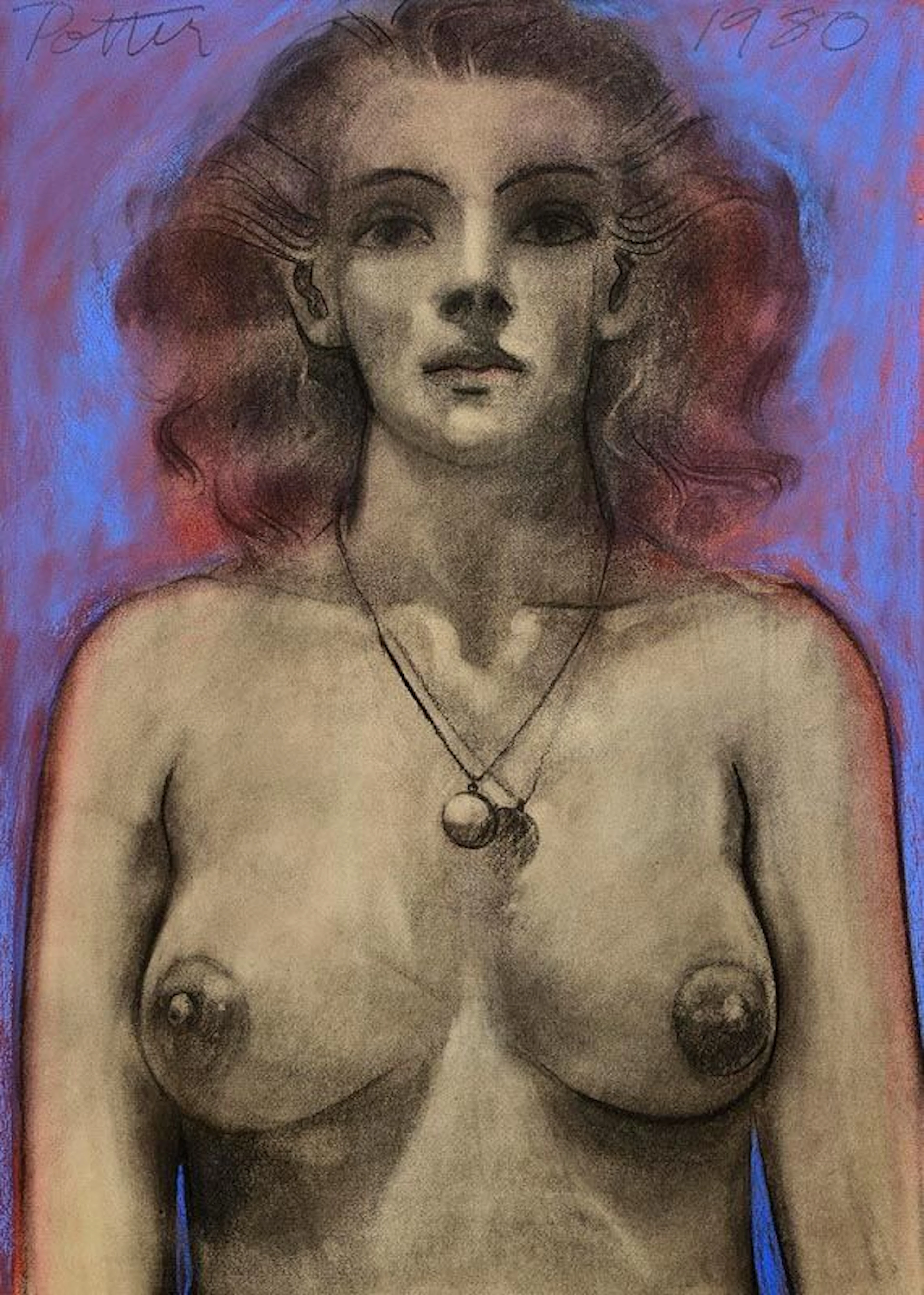 George Potter (1941-2017) Potter's Red Head (1980)