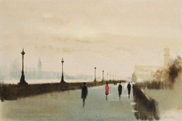 Anthony Robert Klitz (1917-2000) View Towards Westminster