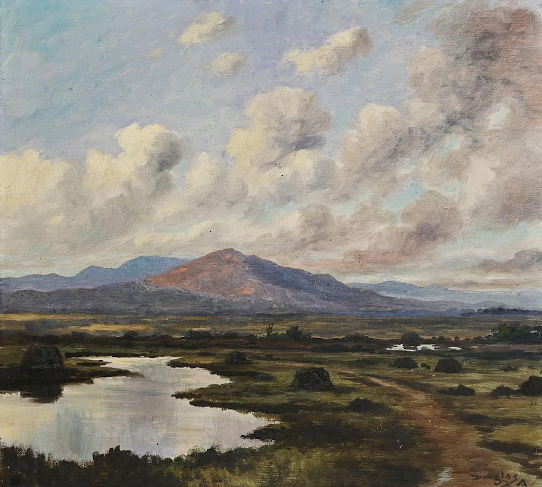 Douglas Alexander (1871-1945) Reflections in the Valley