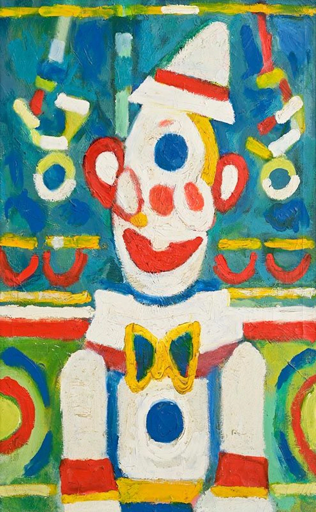 Jack Donovan (1934-2014) Clown in Ring Series I (1988)