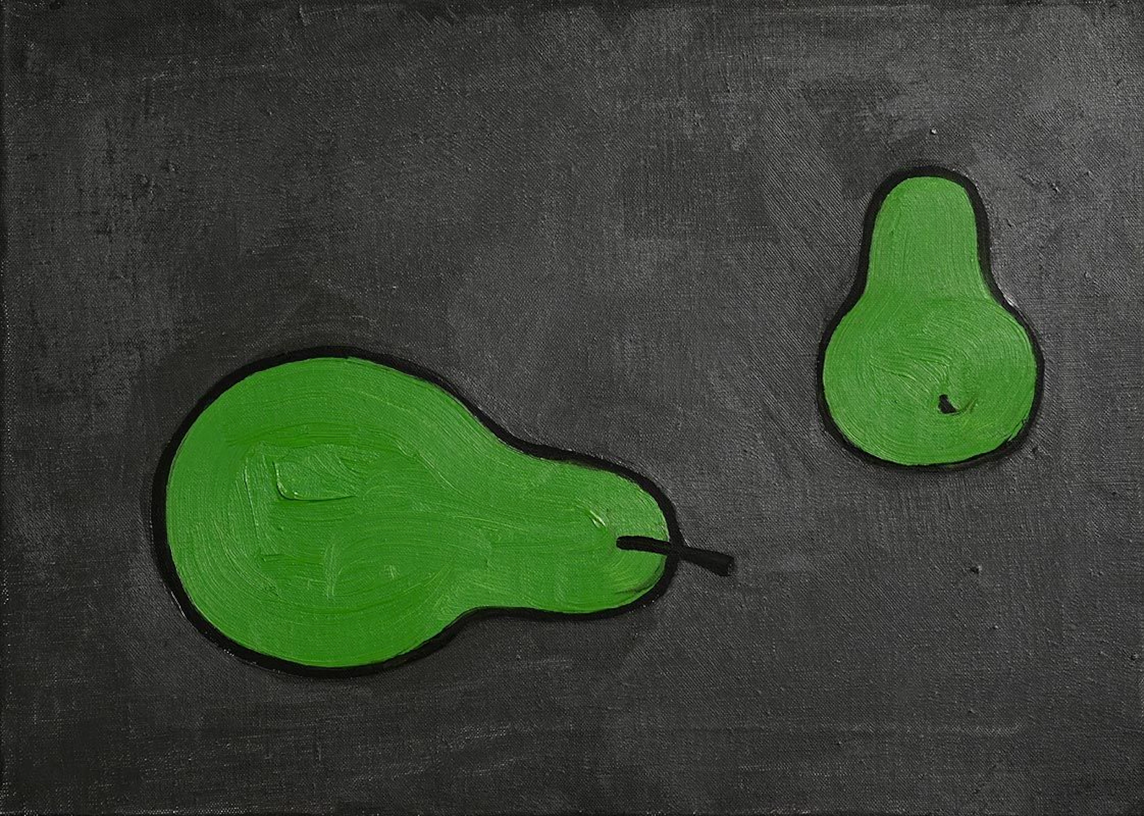 William Scott (1913-1989) Two Pears (1977)