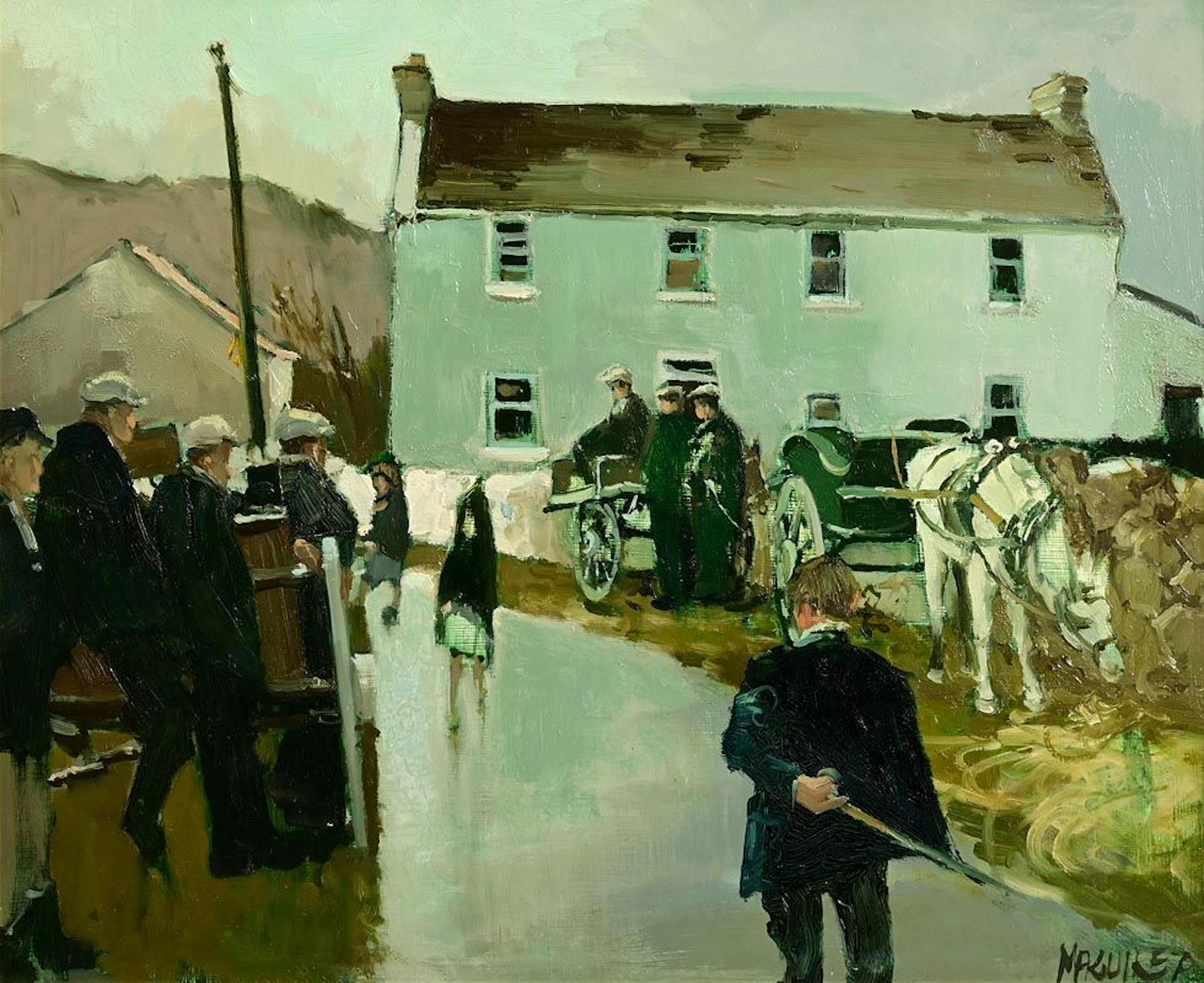 Cecil Maguire (1930-2020) Kilmurvey, Aran (1970)