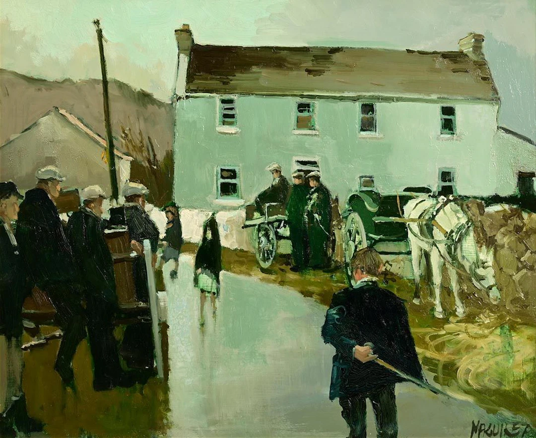 Cecil Maguire (1930-2020) Kilmurvey, Aran (1970)