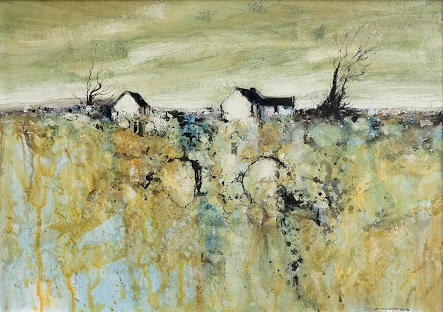 Dennis Orme Shaw (b.1944) Landscape Study