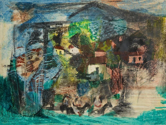 George F. Campbell (1917-1979) Near Seville