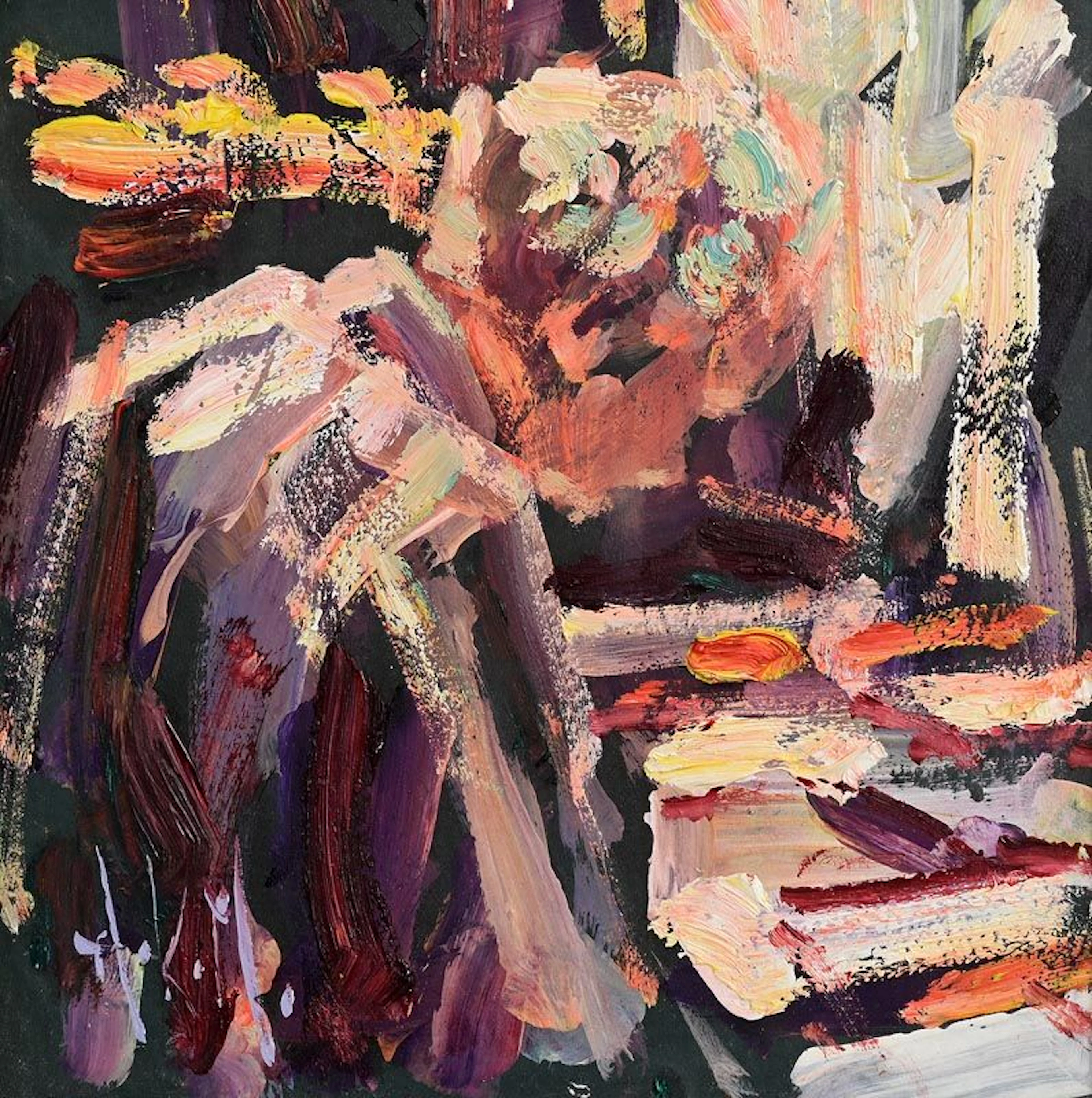 Arthur K. Maderson (b.1942) An Eye for a Bargain
