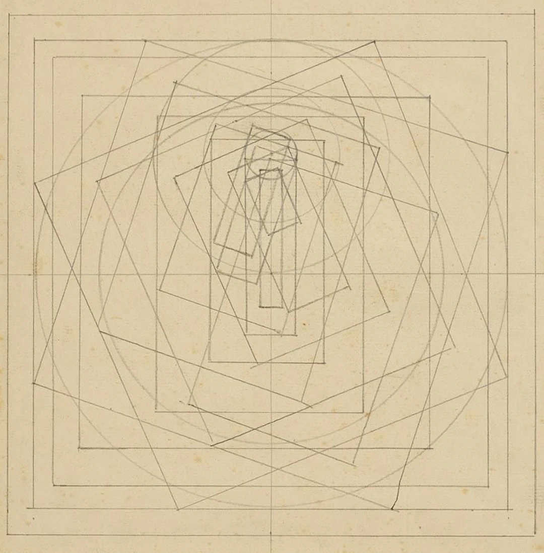 Robert Pouyaud (1901-1970) Study for Madonna