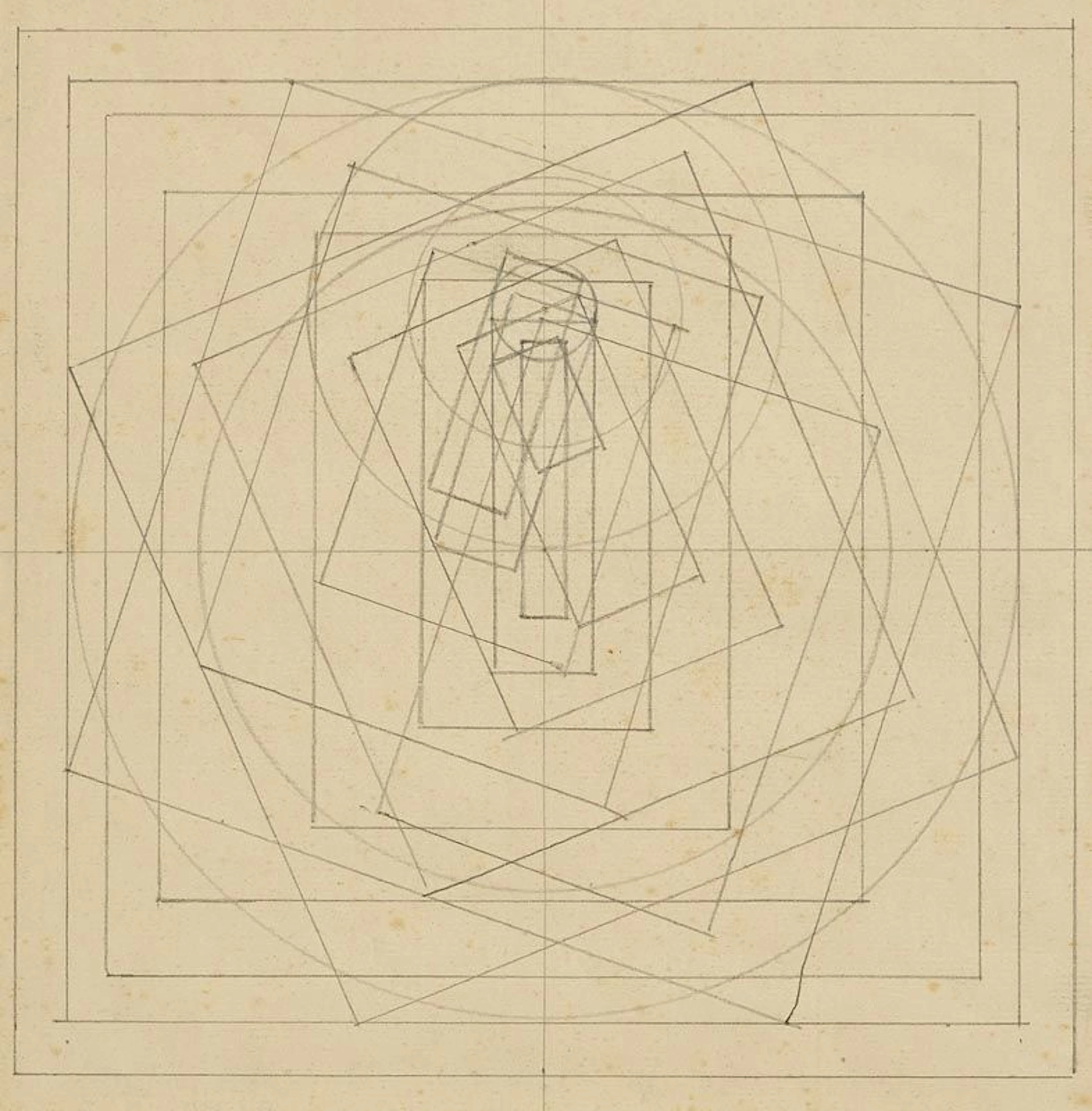 Robert Pouyaud (1901-1970) Study for Madonna