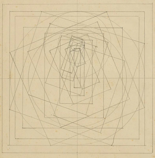 Robert Pouyaud (1901-1970) Study for Madonna