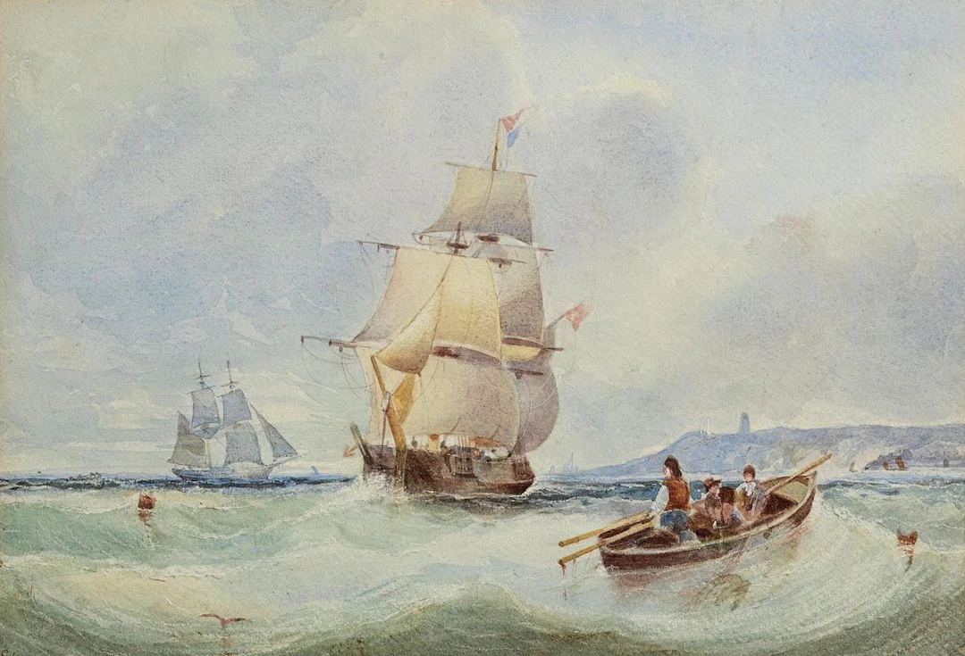 Edwin Hayes (1820-1904) The Watchmen