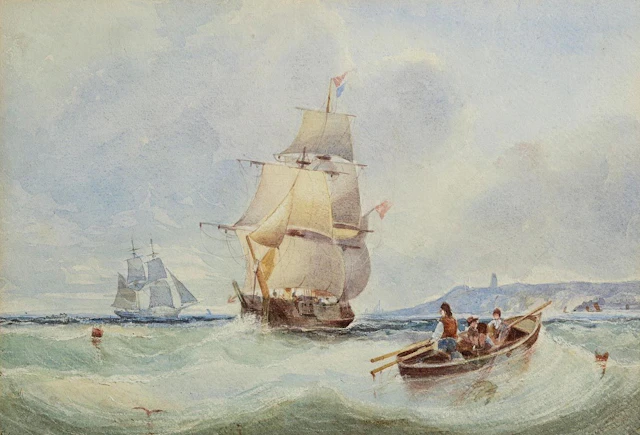 Edwin Hayes (1820-1904) The Watchmen