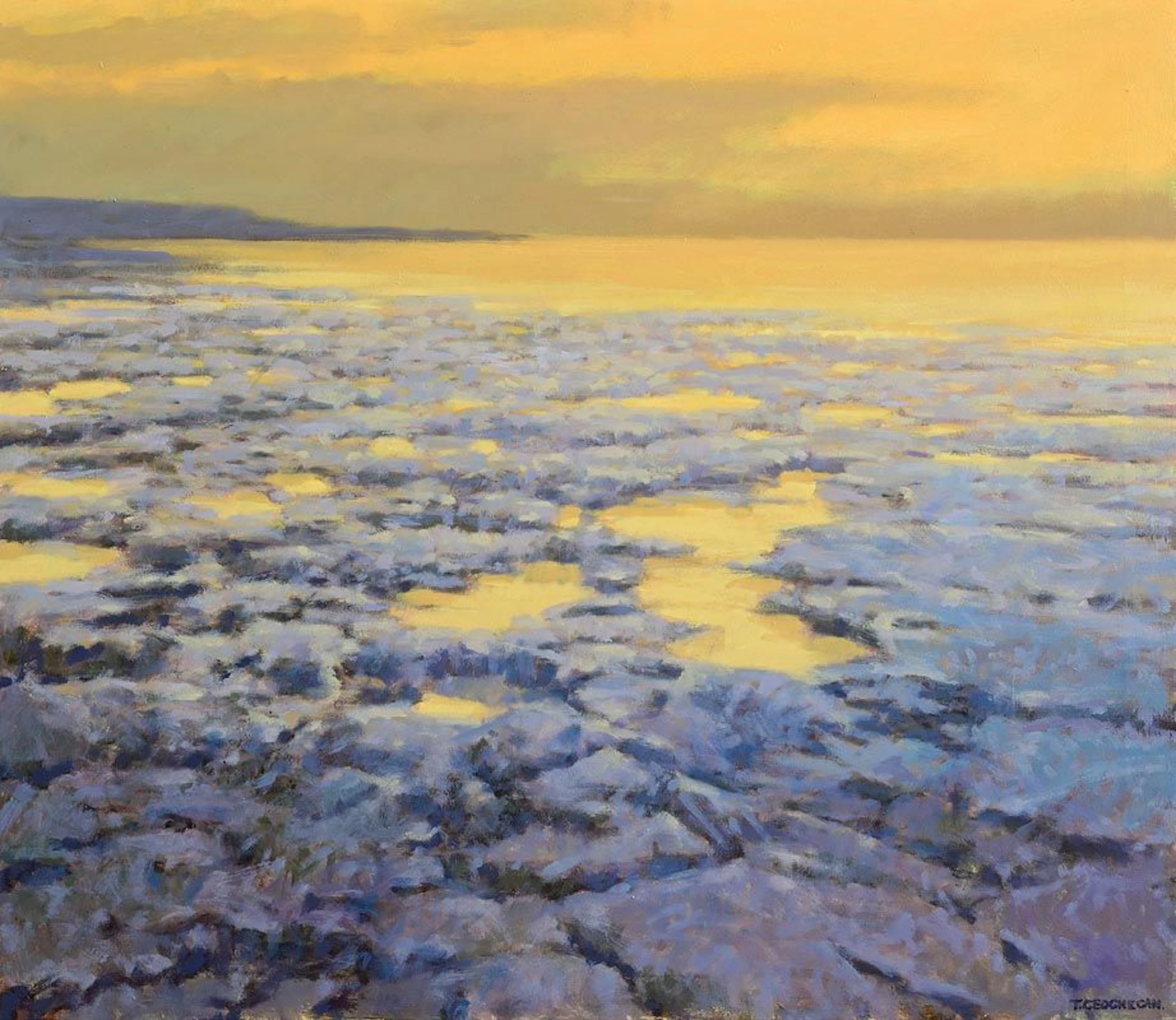 Trevor Geoghegan (b.1946) Evening, Lahinch (1998)