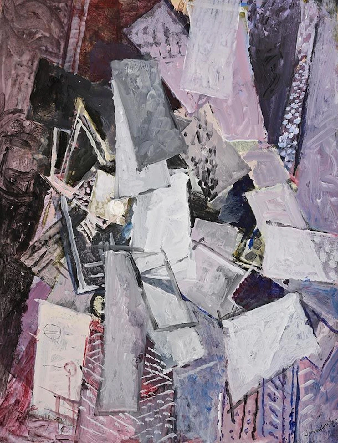 Neville Johnson (1911-1999) Standing Figure (1993)