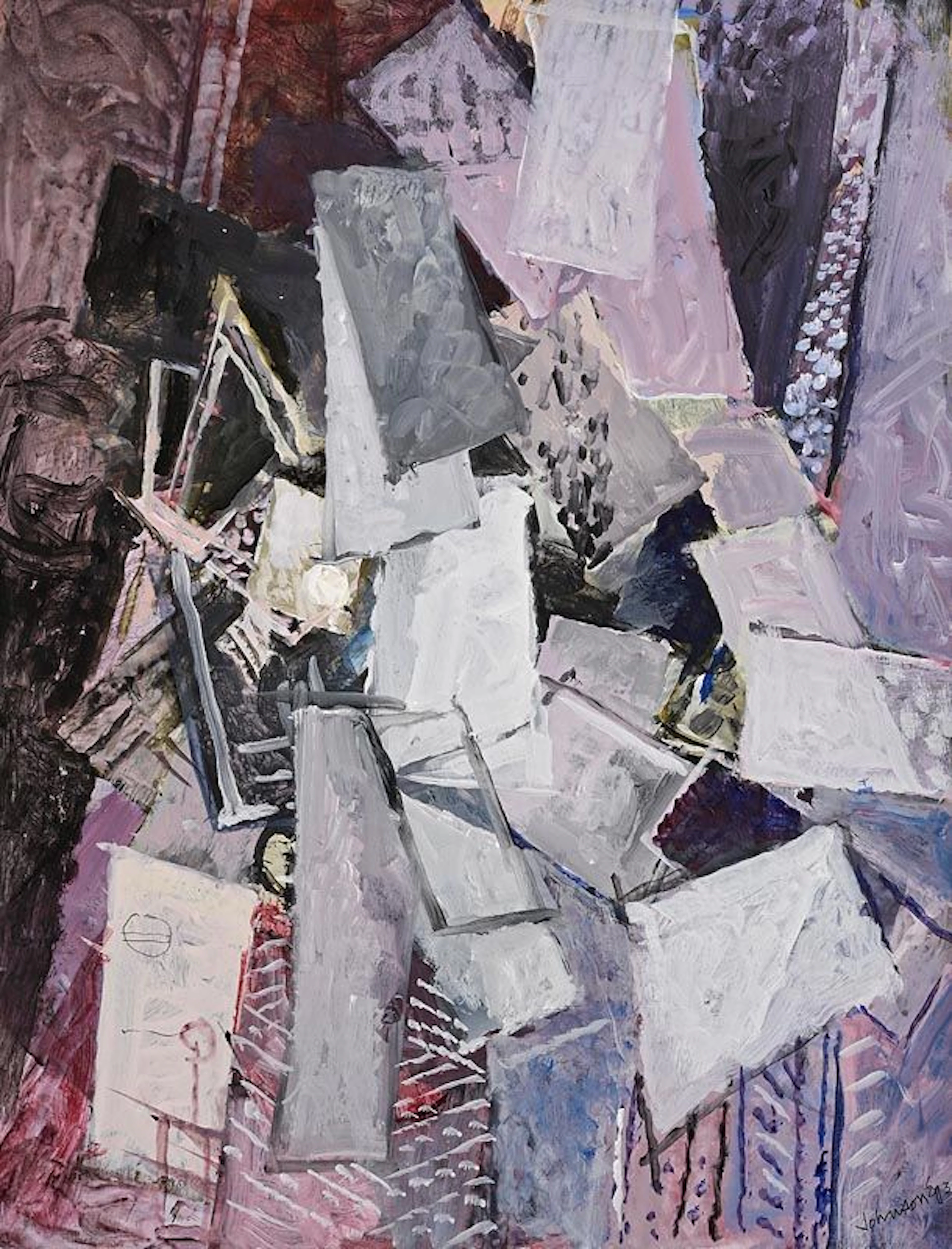 Neville Johnson (1911-1999) Standing Figure (1993)