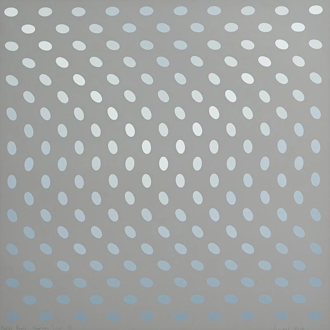 Bridget Riley (b.1931) British Untitled (A), from: Nineteen Greys (1968)