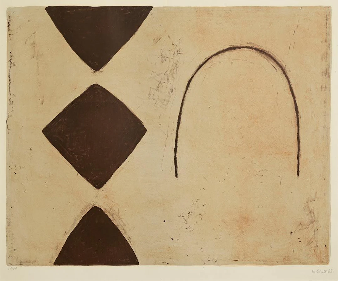 William Scott (1913-1989) Odeon Suite IV (1966)