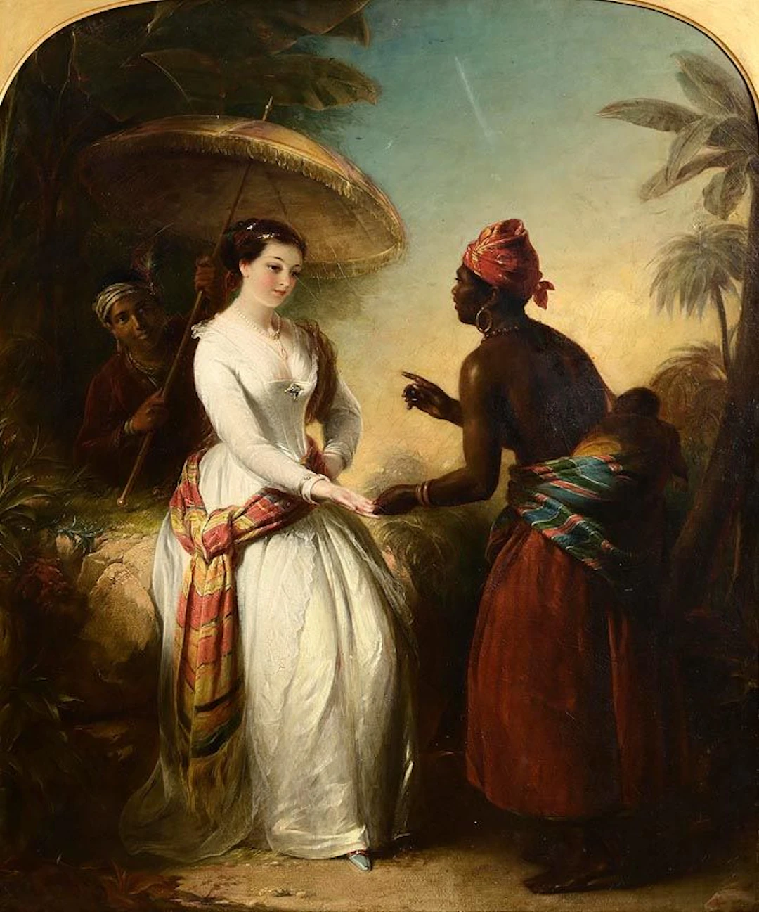 Daniel Maclise (1806-1870) The Fortune Teller