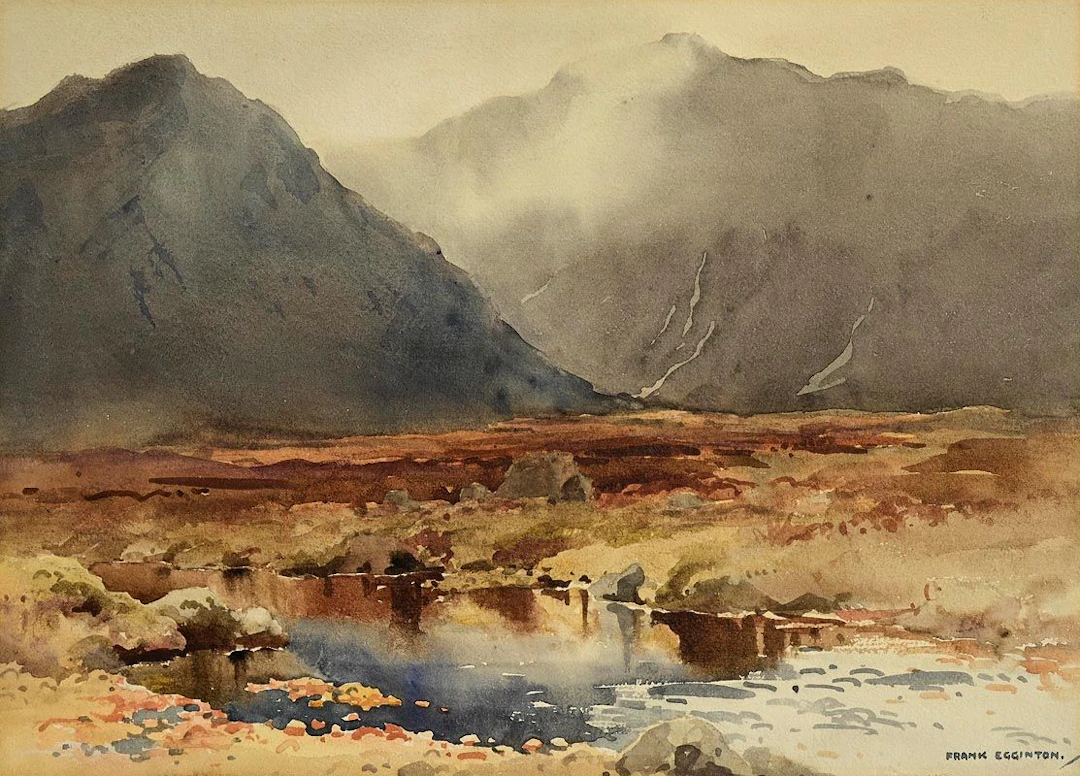 Frank J. Egginton (1908-1990) Glenclasan near Recess, Connemara