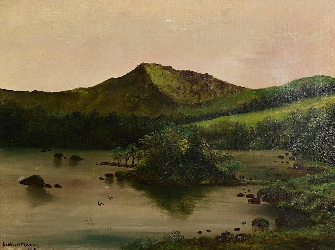 Henniker Franks (19th/20th Century) Muckross Lake, Killarney