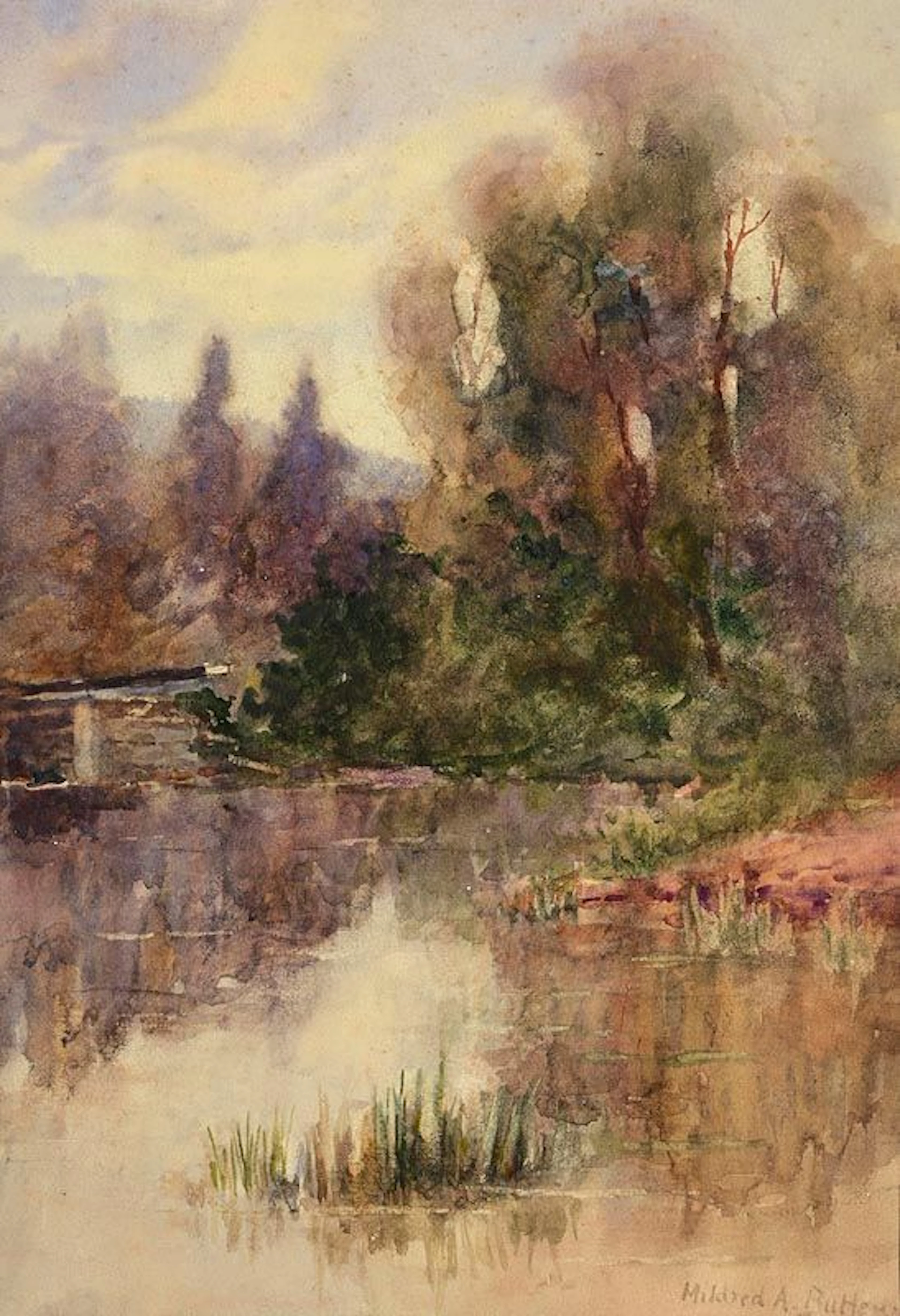 Mildred Anne Butler (1858-1941) The Pond, Kilmurry